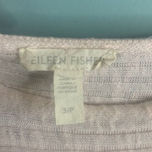 Eileen Fisher Linen Cotton Blend Top - Picture 5 of 8